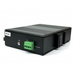 Gigabit Industrial WEB Manage PoE Switch 8 PoE Built-in 2 SC (WDM) Fiber Optic 20KM