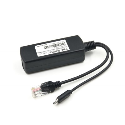 PoE Splitter 48V to Micro USB (5V) 10/100M