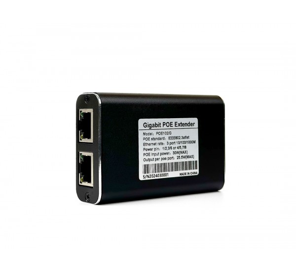 Gigabit POE Extender (Splitter) เข้า 1 ออก 2