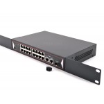 PoE Switch 16 Port (10/100) + 2GE + SFP