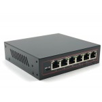 4 PoE 10/100 + 2 Uplink (Fast Ethernet)
