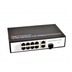 Gigabit Ethernet Switch 8 Port + 2 Uplink + SFP