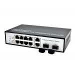 Gigabit Etehernet Switch 8 Port + 2 GE + 2 SFP