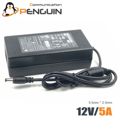 Adapter Power Supply 12V-5A (5.5 มม * 2.5 มม)