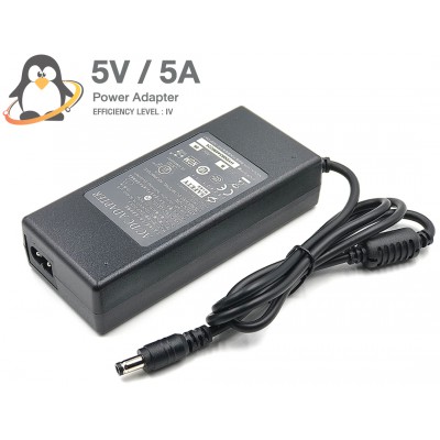 Adapter Power Supply 5V-5A (5.5 มม * 2.5 มม)