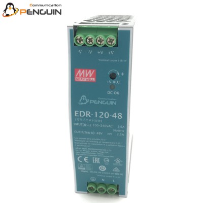 EDR-120-48 Industrial Din Rail Power Supply 48V/2.5A (120W)