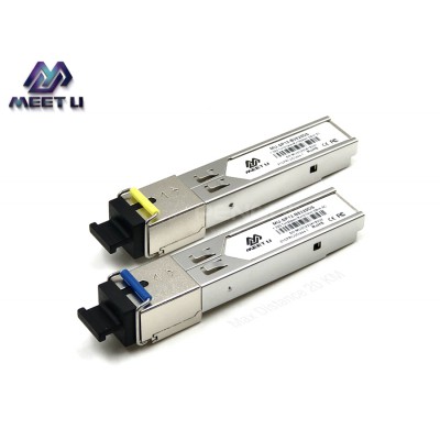 SFP 1.25G SC Single-mode Bi-Directional (DDM) 20 KM