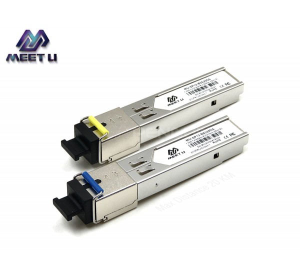 SFP 1.25G SC Single-mode Bi-Directional (DDM) 20 KM