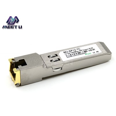 10/100/1000 SFP Copper RJ45 (1.25G)