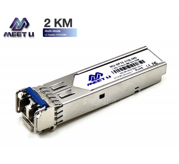 Multi-mode SFP 1.25G LC Duplex (1310nm) DDM 2 KM