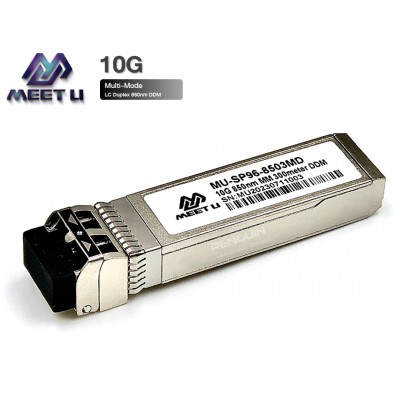 10G Multi-mode SFP+ (850nm) LC Duplex DDM 300 เมตร