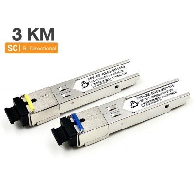 SFP 1.25G (SC/BiDi) 3 KM