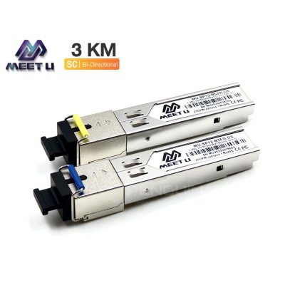 SFP 1.25G SC Single-mode Bi-Directional (DDM) 3 KM