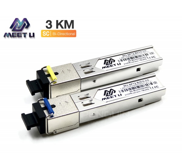 SFP 1.25G SC Single-mode Bi-Directional (DDM) 3 KM