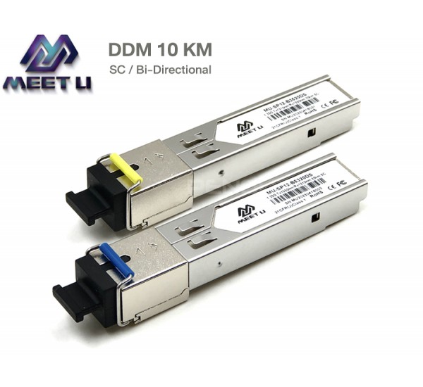 SFP 1.25G SC Single-mode Bi-Directional (DDM) 10 KM