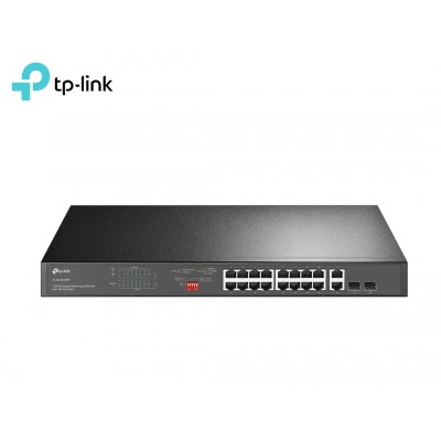 TL-SG1218MP | 18-Port Gigabit Rackmount Switch with 16 PoE+ 