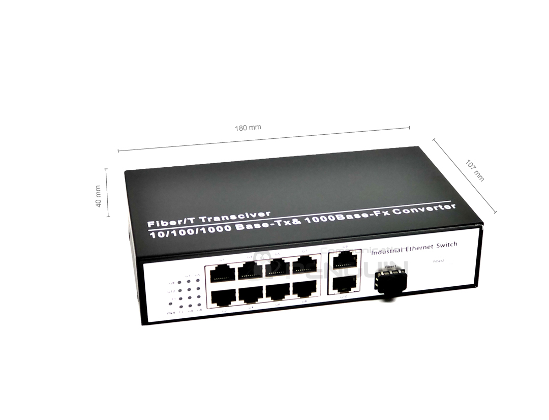 Gigabit Switch 8 Port + 2 Gigabit Uplink +  1 SFP